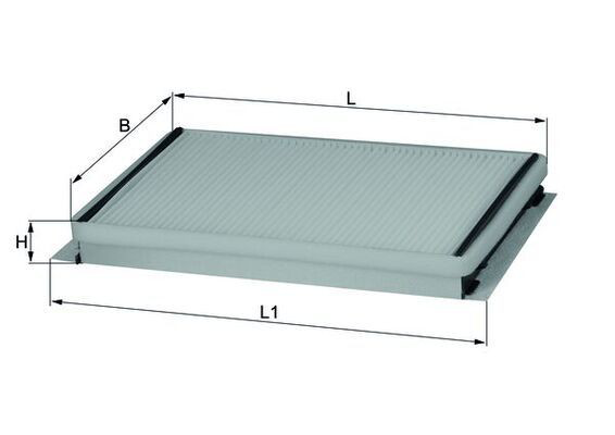Filtro de salão Mahle Original LA9 preço, a partir de 10,82 USD